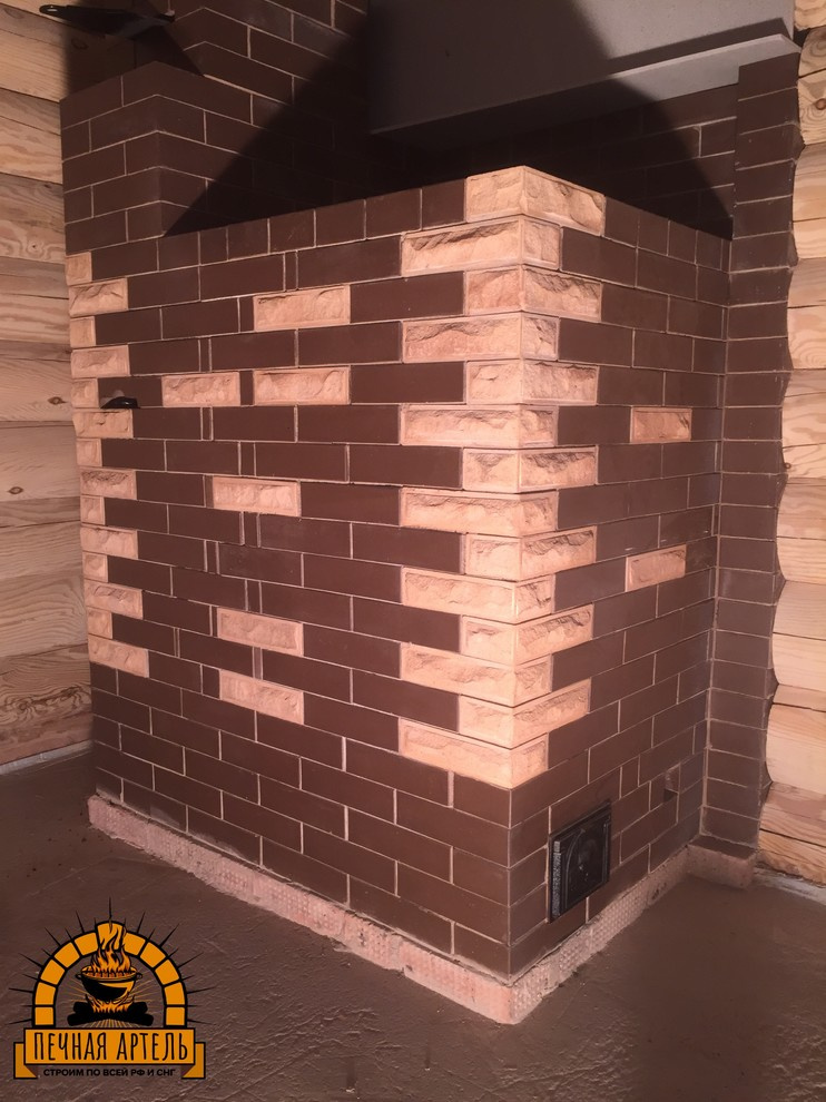 Банная печь "Заимка" из Кирово-чепецкого кирпича