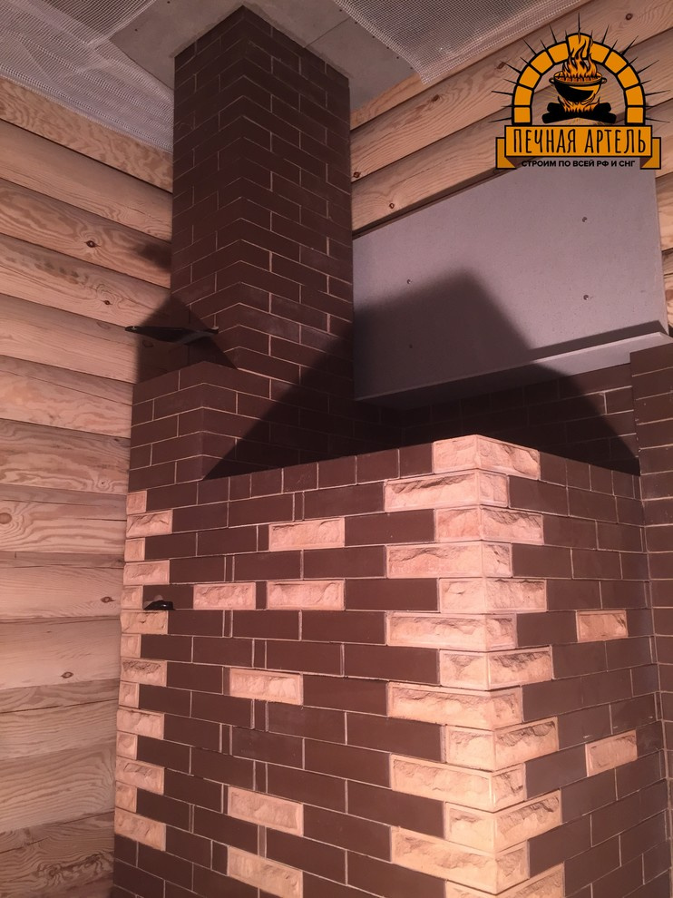 Обложка проекта: Банная печь "Заимка" из Кирово-чепецкого кирпича