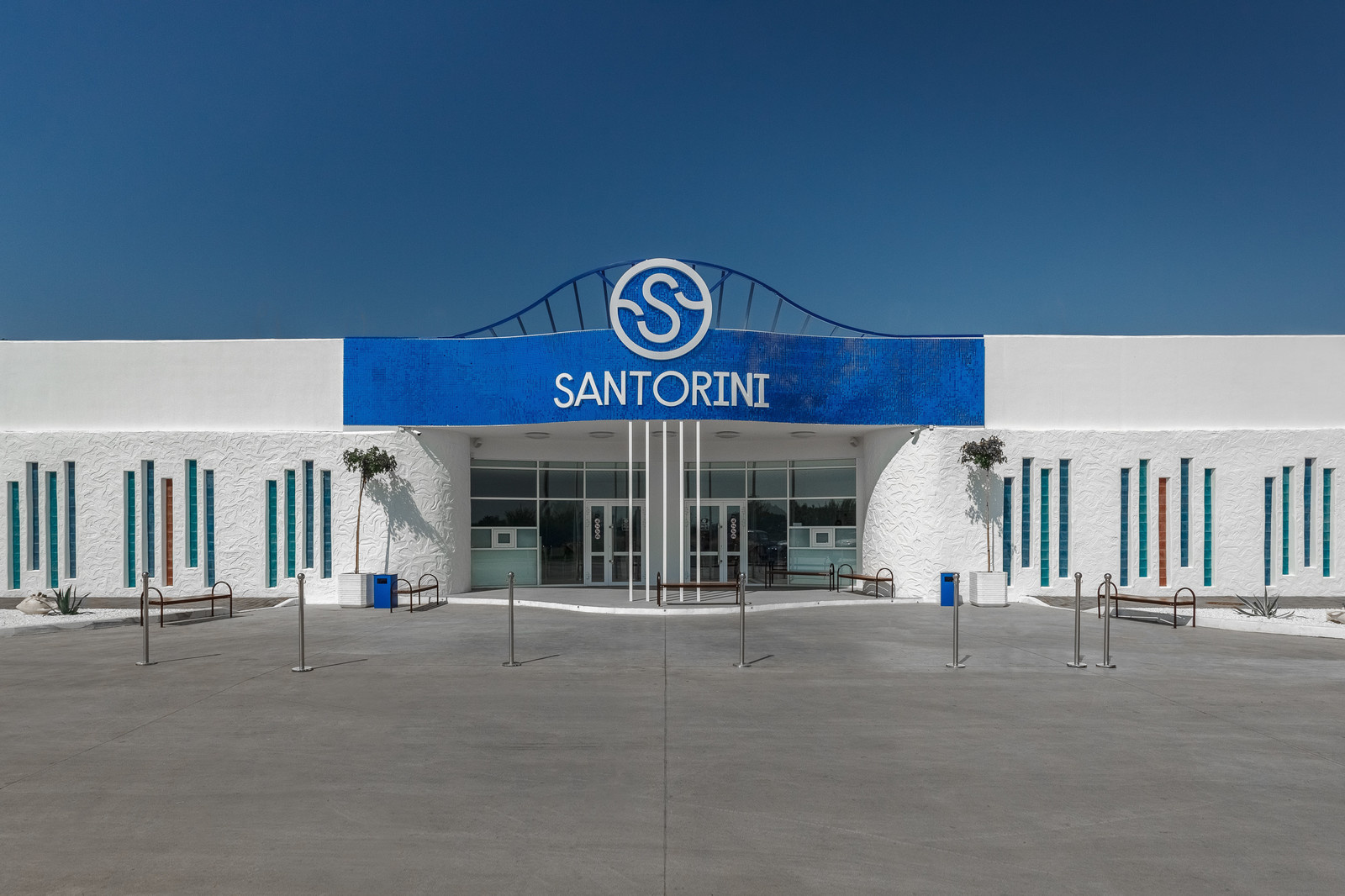 Летняя резиденция "SANTORINI"