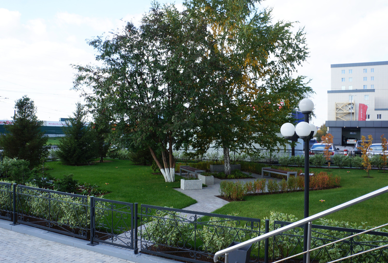 Садик для отдыха сотрудников (офис РЖД)