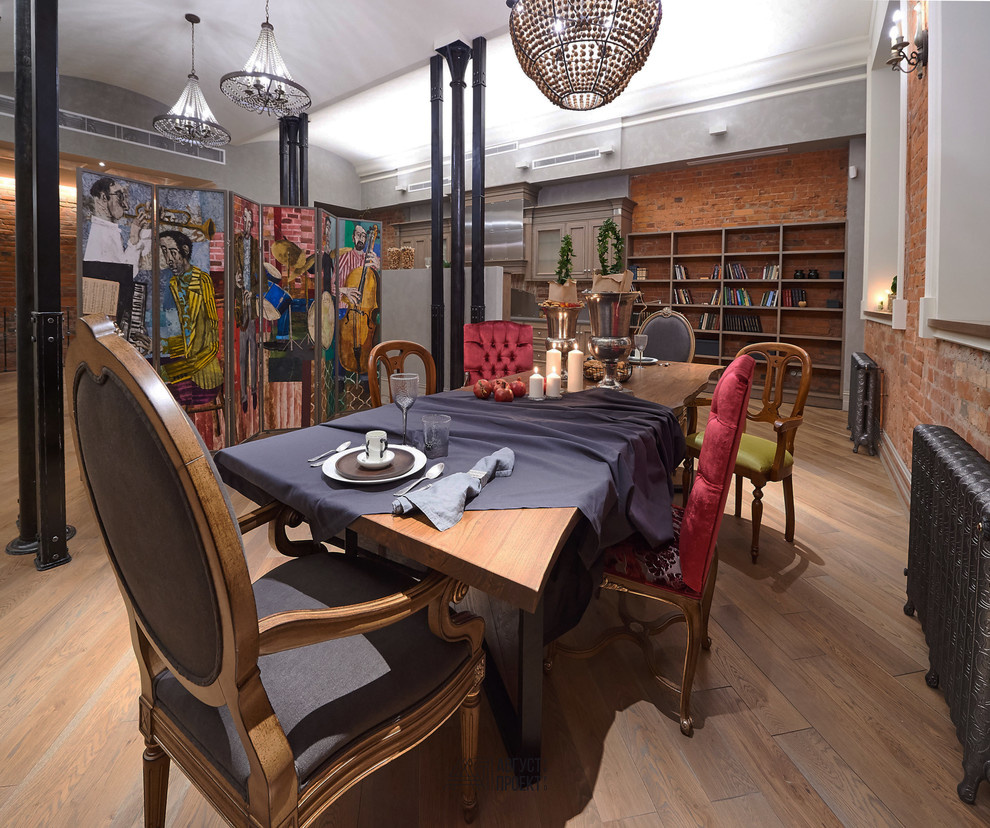 Отделка лофта по проекту бюро Август Проект