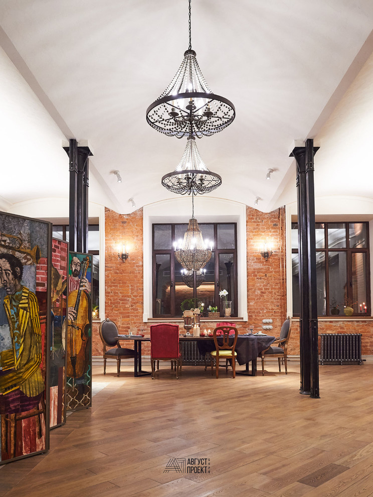 Отделка лофта по проекту бюро Август Проект