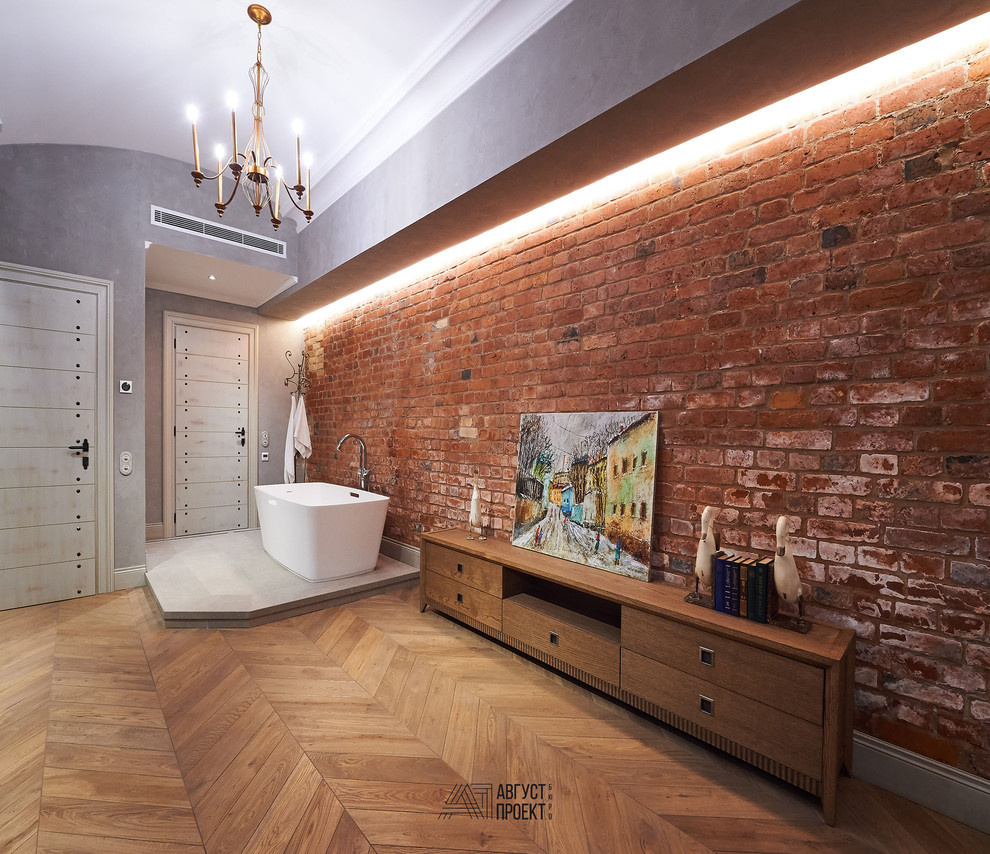 Отделка лофта по проекту бюро Август Проект