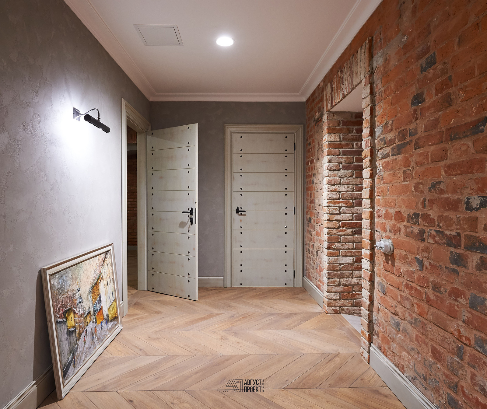 Отделка лофта по проекту бюро Август Проект