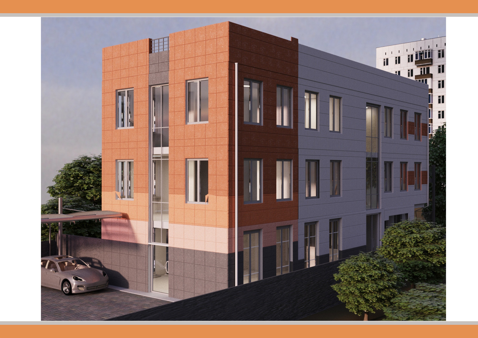 Обложка проекта: Проект многоквартирного дома