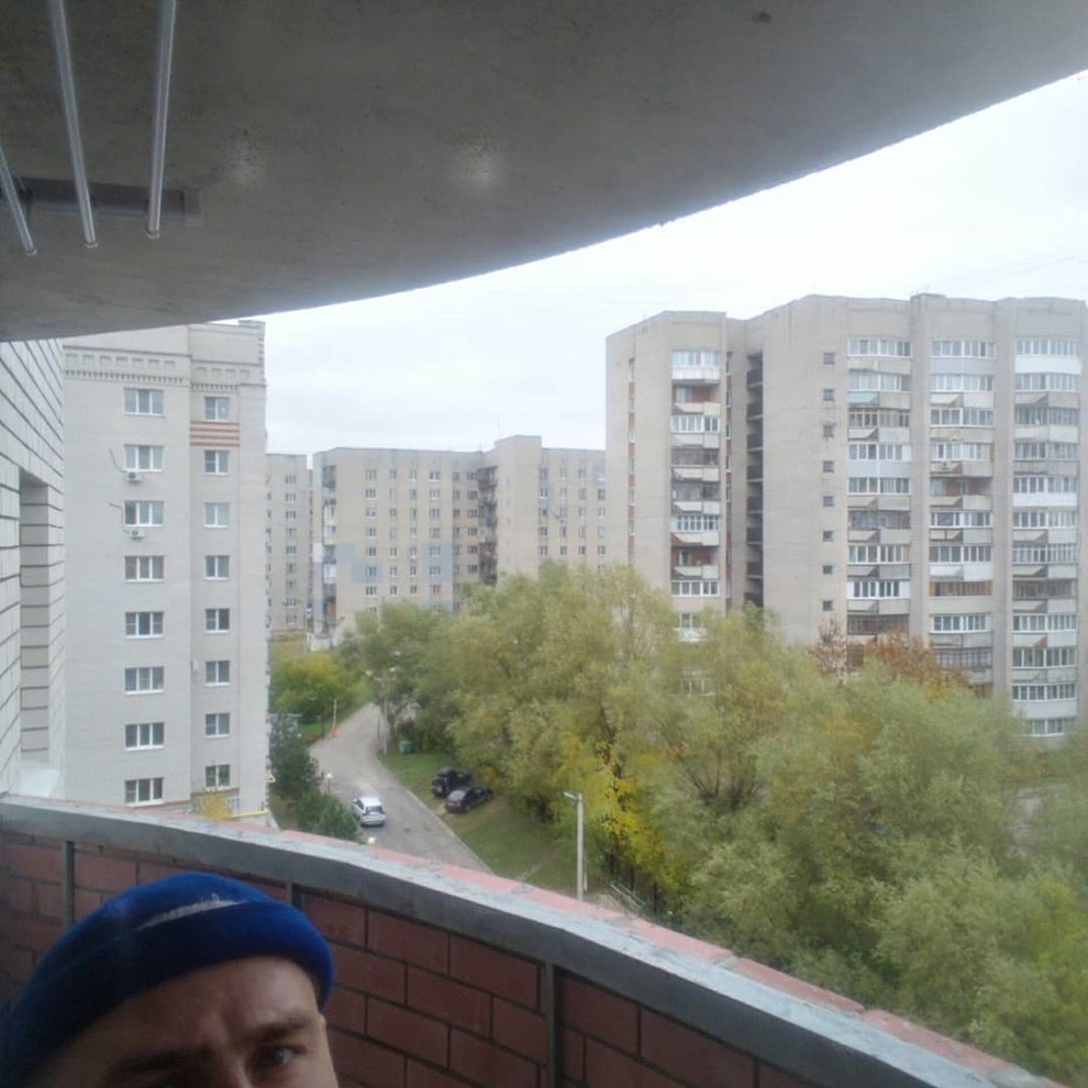 Остекление эркерной лоджии