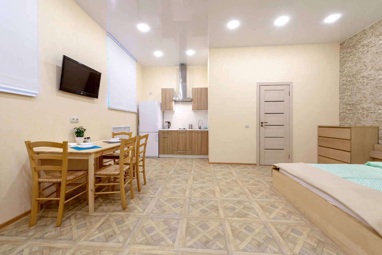 Две квартиры-студии 31,3 м²