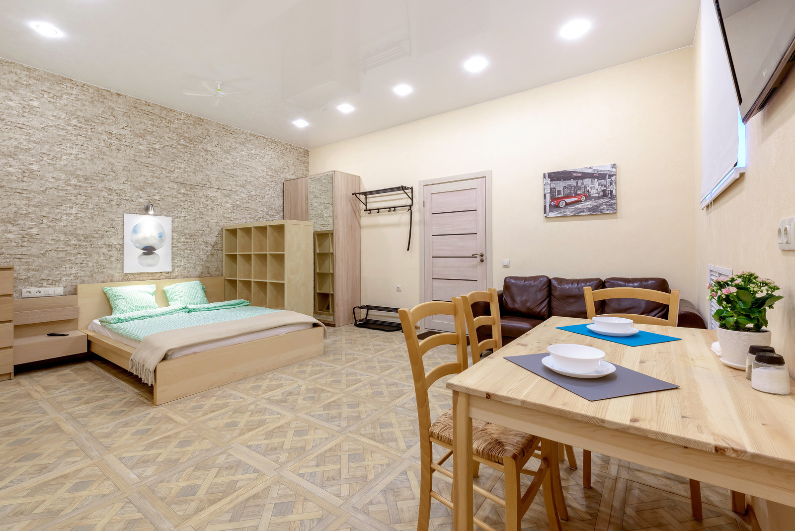 Две квартиры-студии 31,3 м²