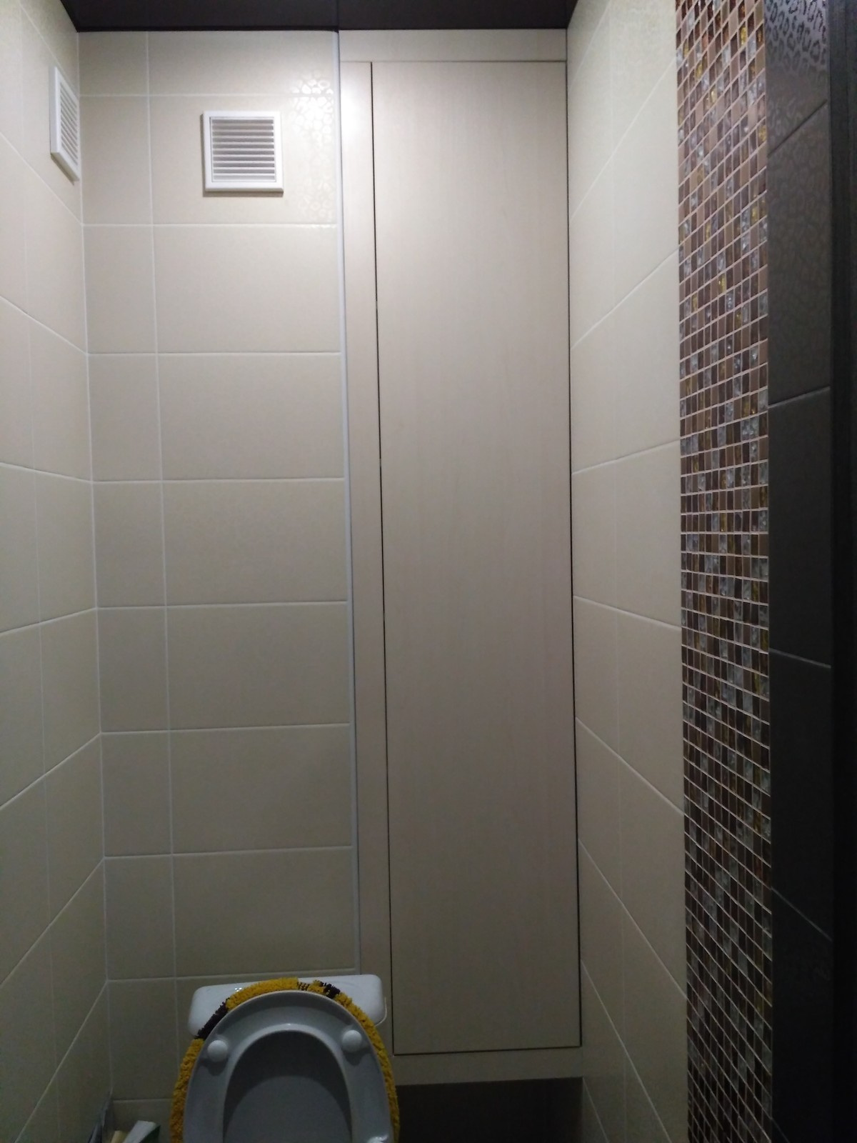 Шкаф в нише для хоз. инвентаря