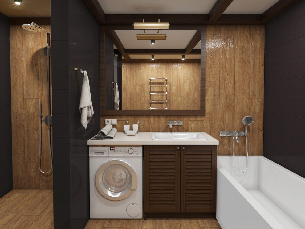 Ванные комнаты. Продолжаем стиль замков)