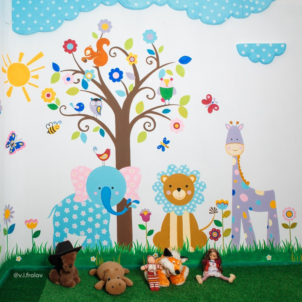 Роспись детской зоны