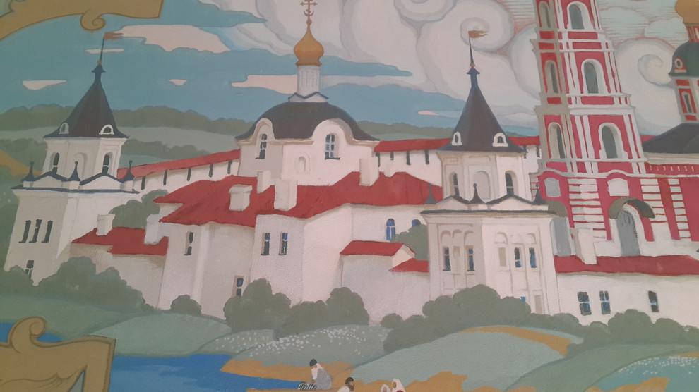 Роспись паломнического центра в г. Сергиев-Посад