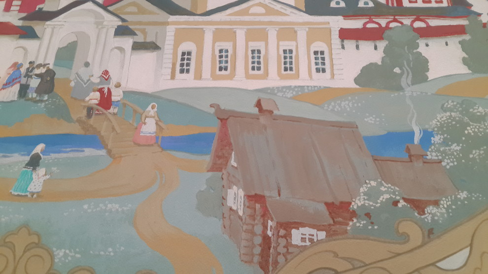 Роспись паломнического центра в г. Сергиев-Посад