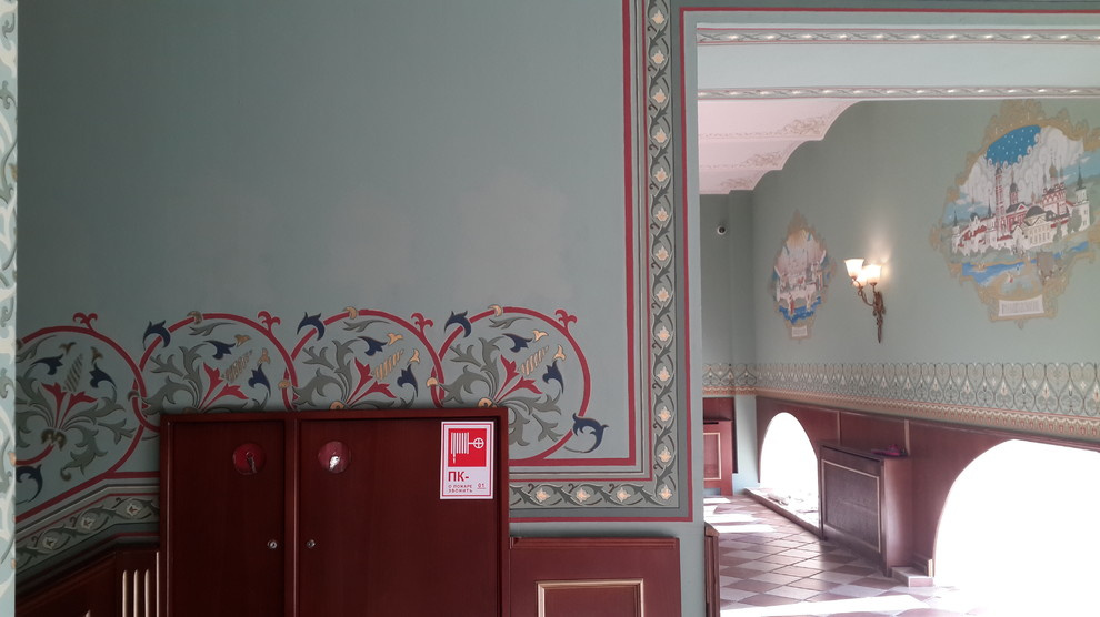 Роспись паломнического центра в г. Сергиев-Посад