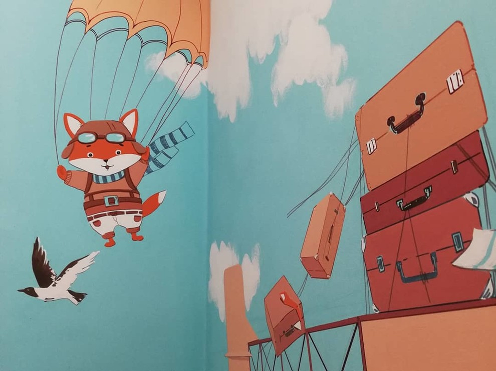 Роспись детской комнаты