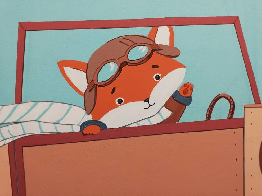 Роспись детской комнаты