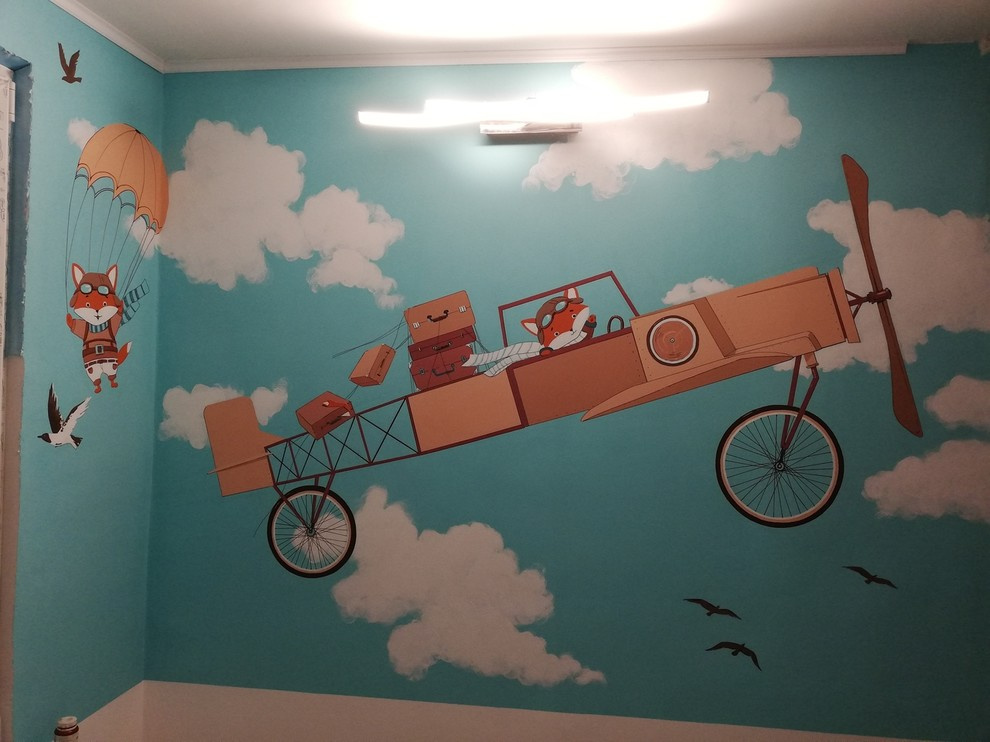 Обложка проекта: Роспись детской комнаты