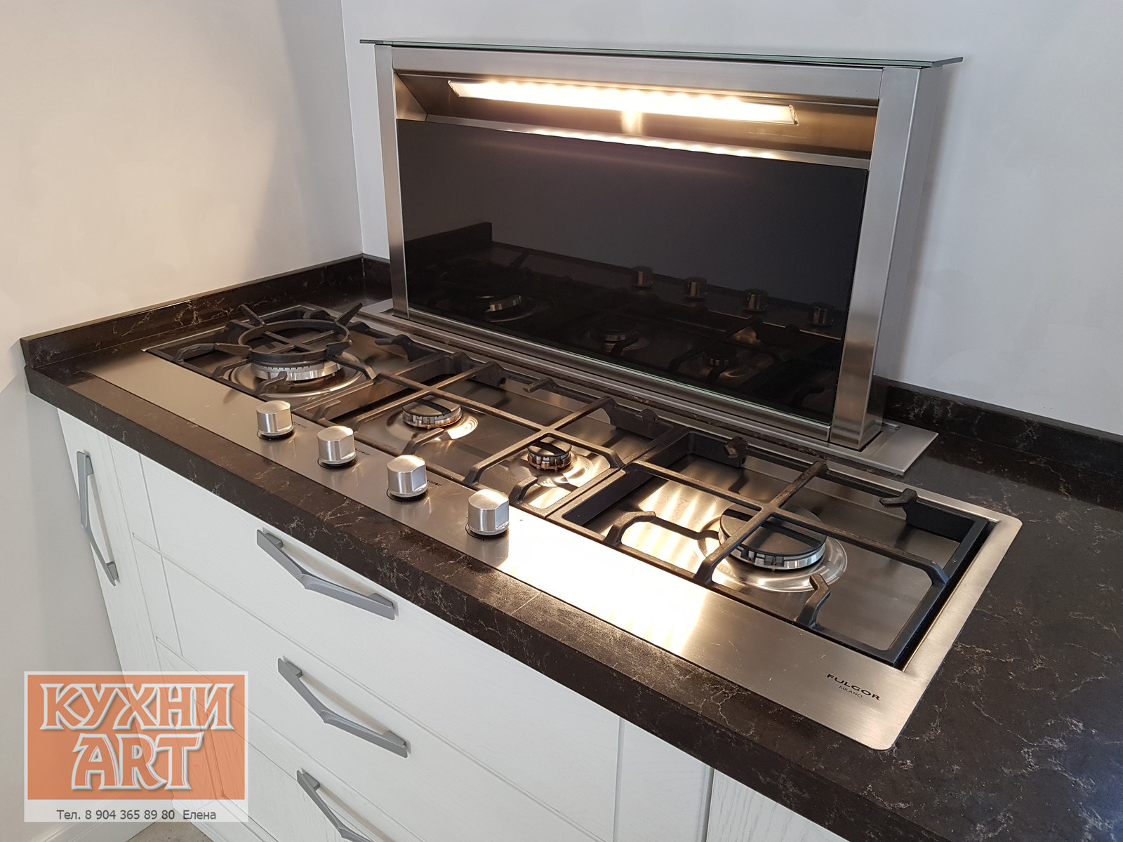 Кухня Кваттро Бьянко