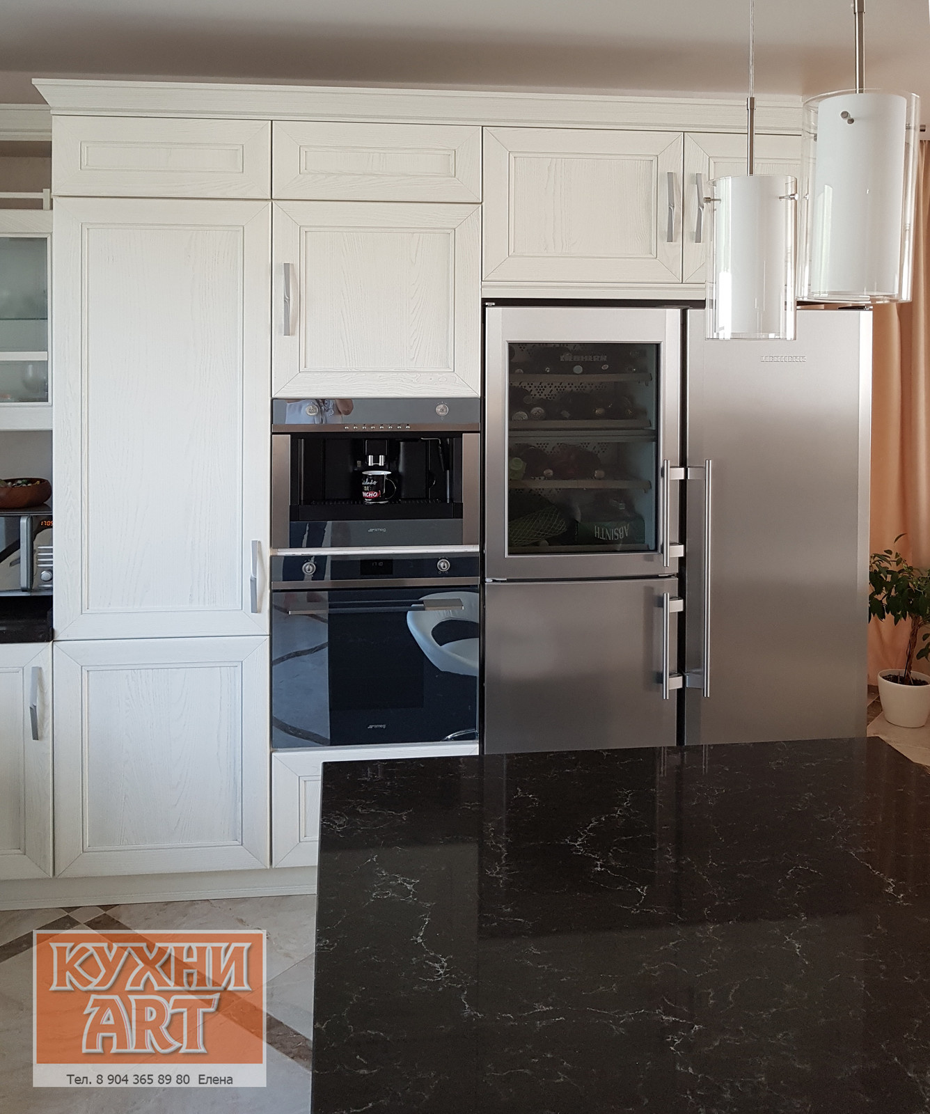 Обложка проекта: Кухня Кваттро Бьянко