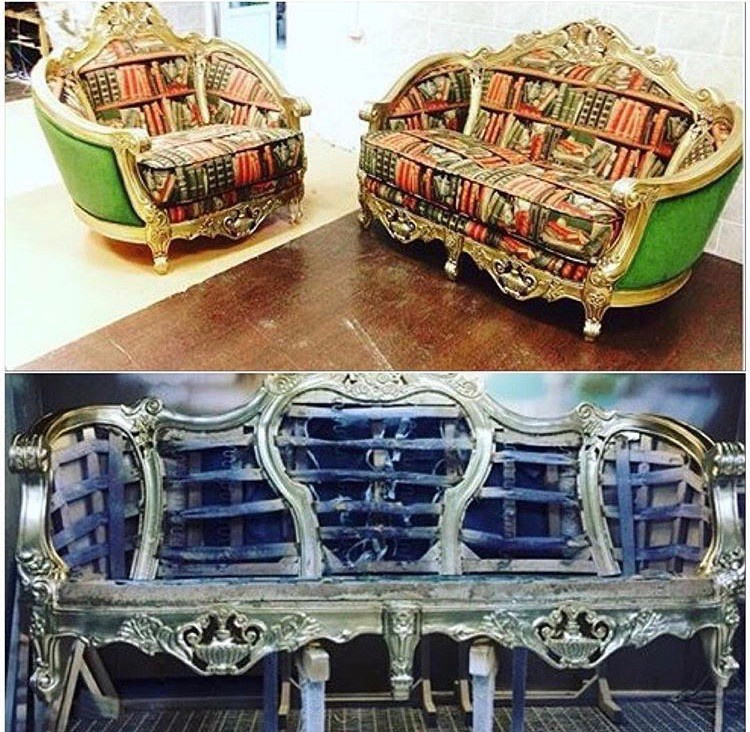 Перетяжка мебели