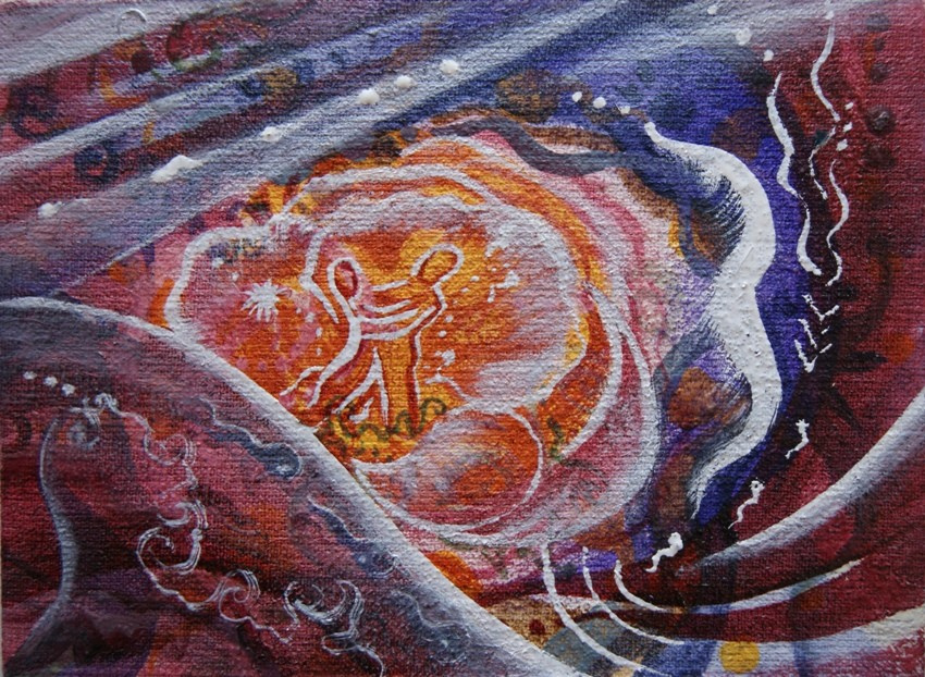 Абстракция на картинах. Позитивная энергия Пространства.