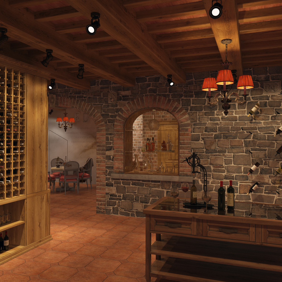 Загородный дом с винотекой