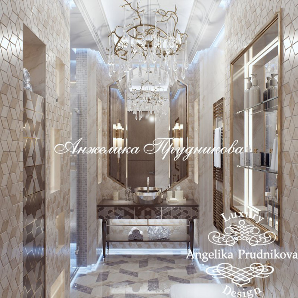 Дизайн-проект интерьера санузла в ЖК Art Residence