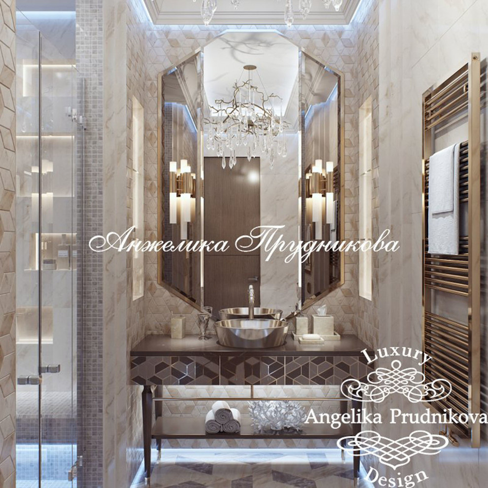 Дизайн-проект интерьера санузла в ЖК Art Residence