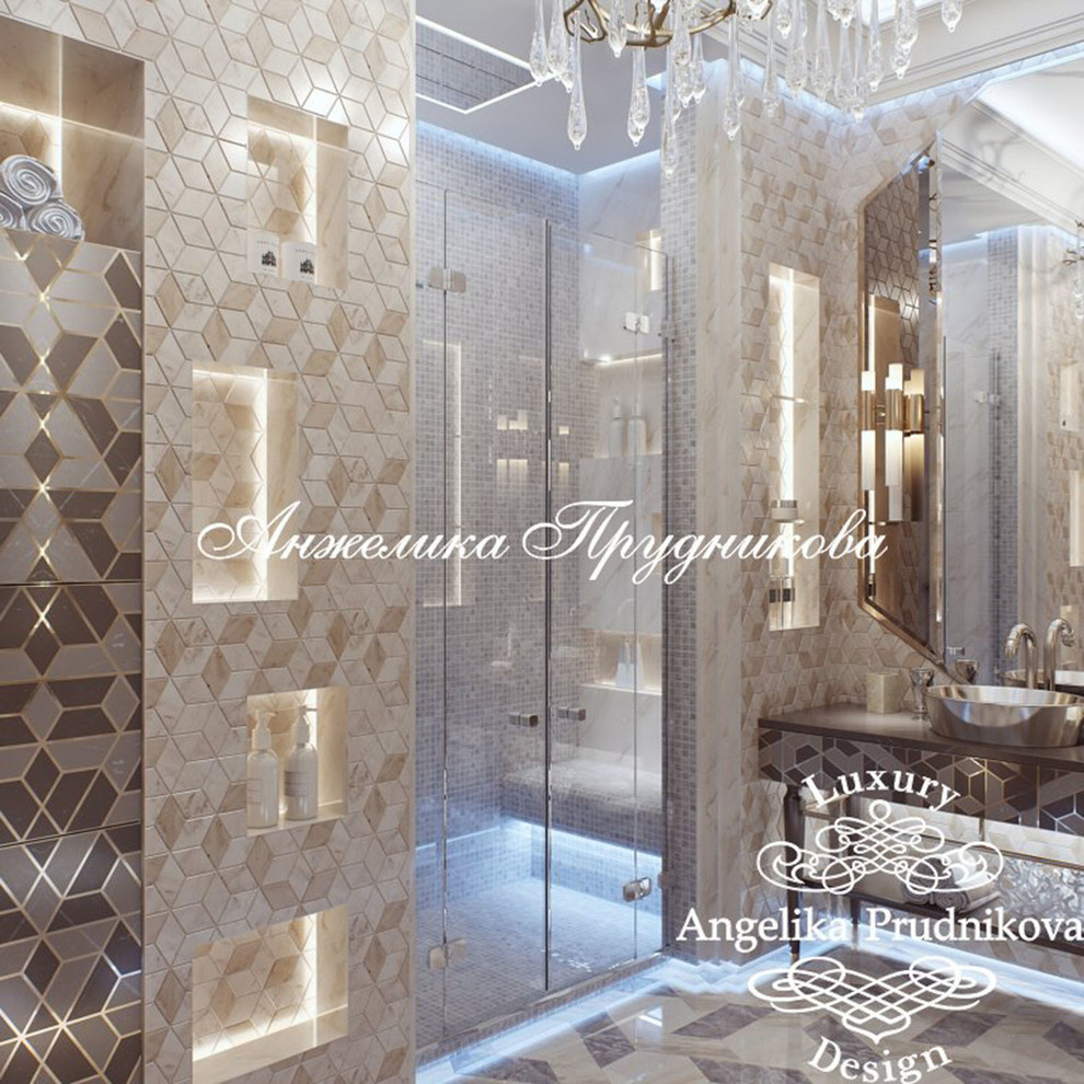 Дизайн-проект интерьера санузла в ЖК Art Residence