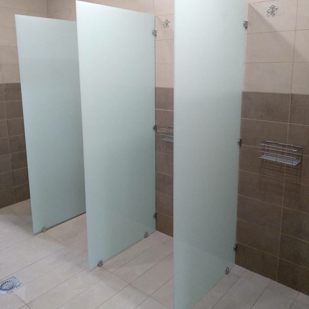 Стеклянные перегородки, матовый триплекс