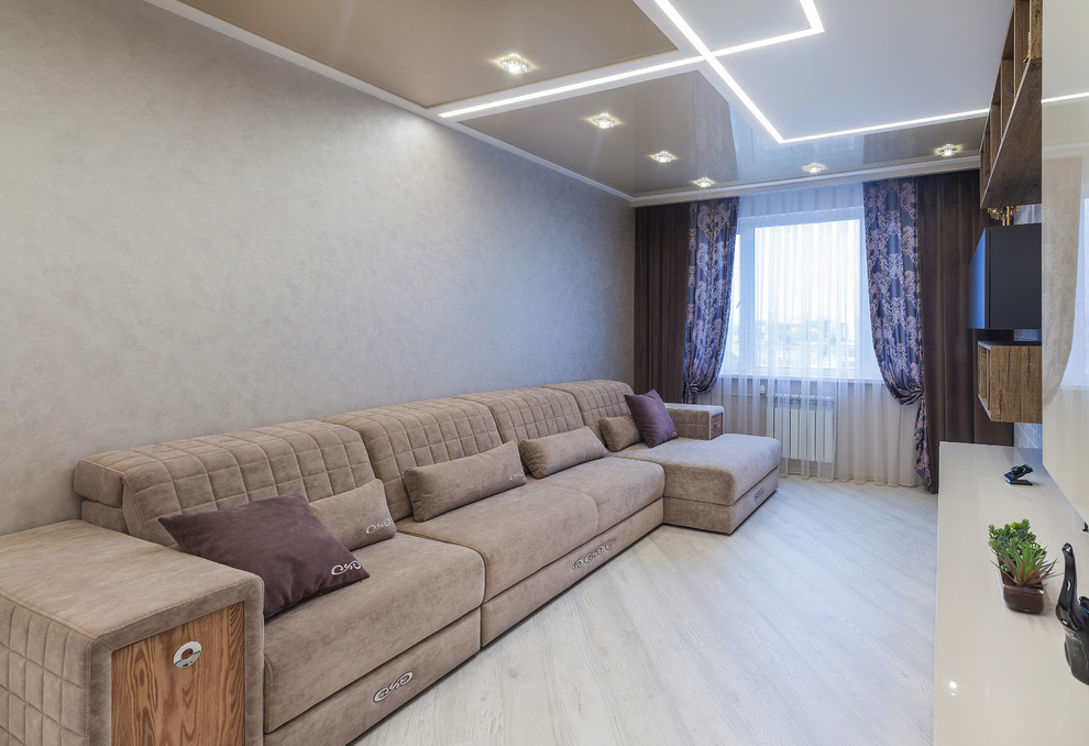 Современная квартира в светлых тонах