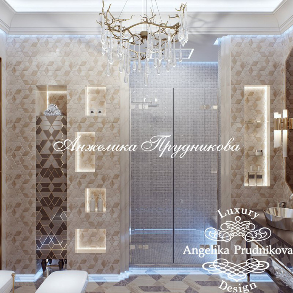 Дизайн-проект интерьера санузла в ЖК Art Residence