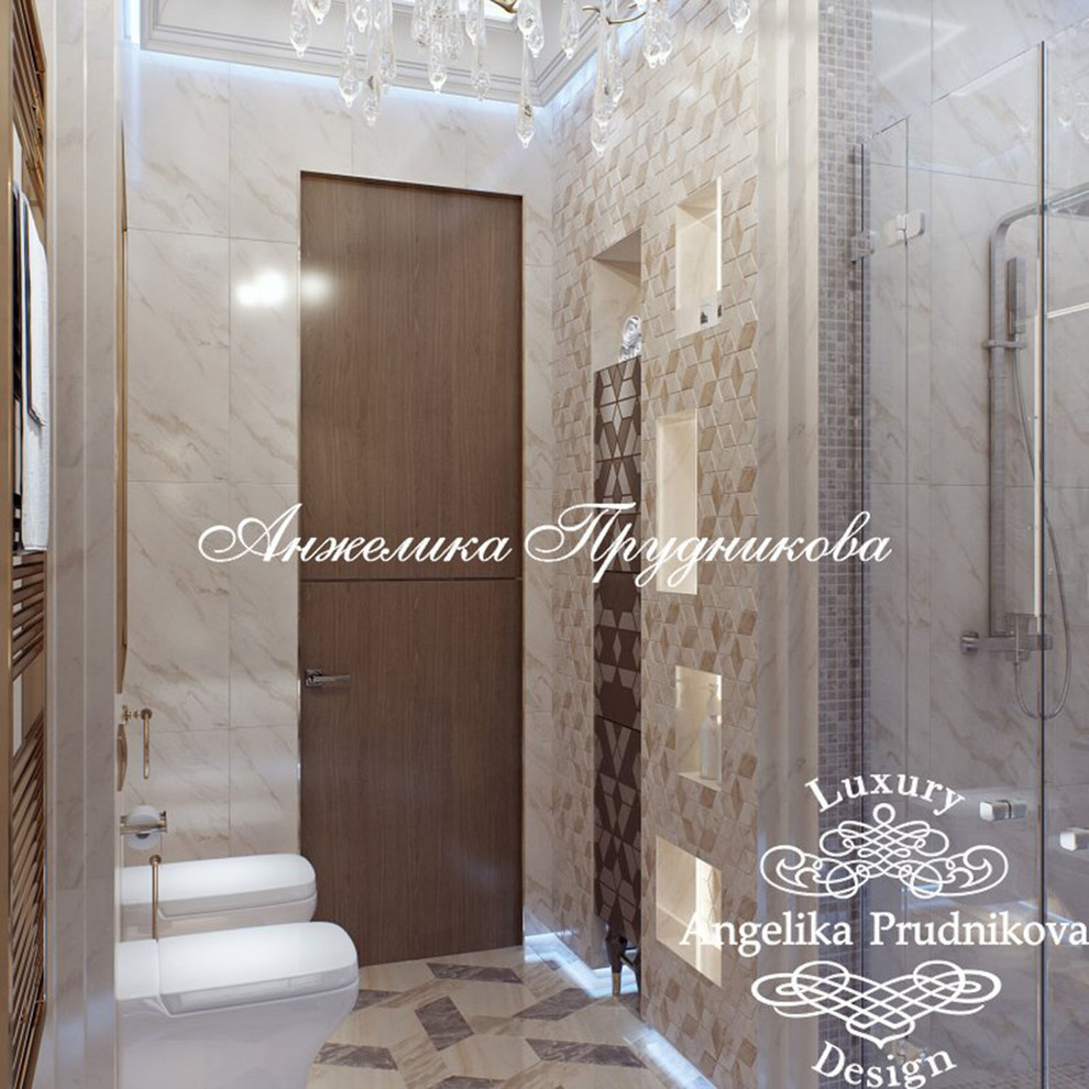 Дизайн-проект интерьера санузла в ЖК Art Residence