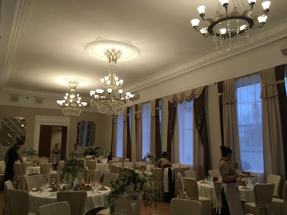 Банкетный зал. Дизайнер интерьера - Царева Наталия