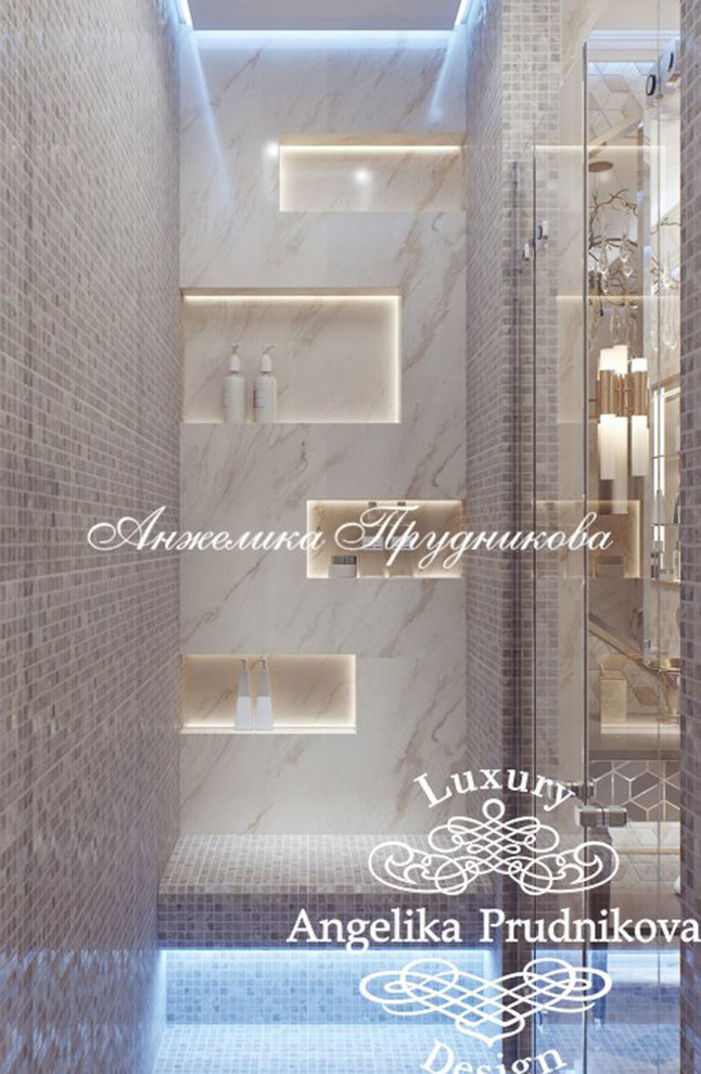 Дизайн-проект интерьера санузла в ЖК Art Residence