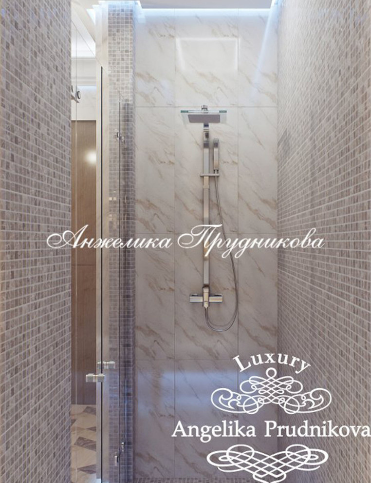 Дизайн-проект интерьера санузла в ЖК Art Residence