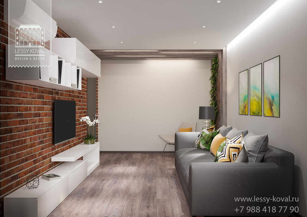 Лофт в трехкомнатной хрущевке