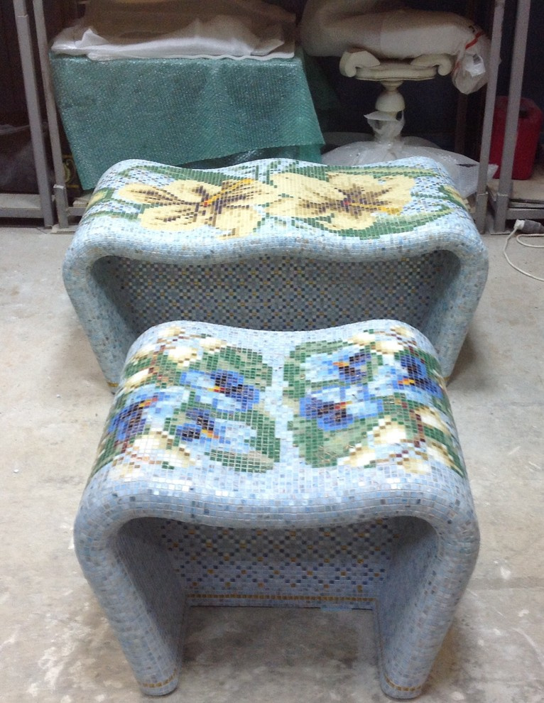 Формы и мозаика для благоустройства