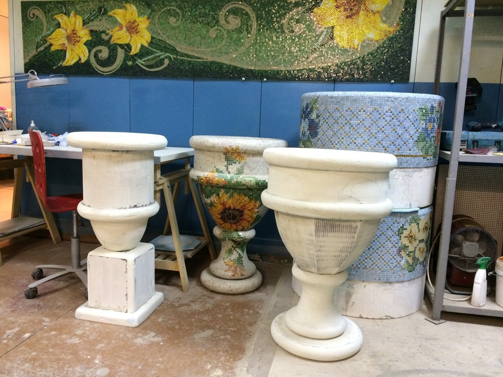 Формы и мозаика для благоустройства