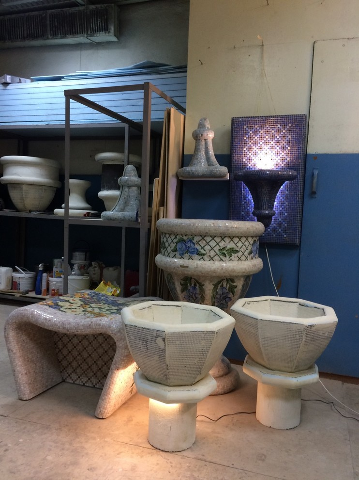 Обложка проекта: Формы и мозаика для благоустройства