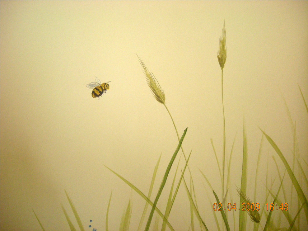 Роспись стен детской для мальчика и девочки