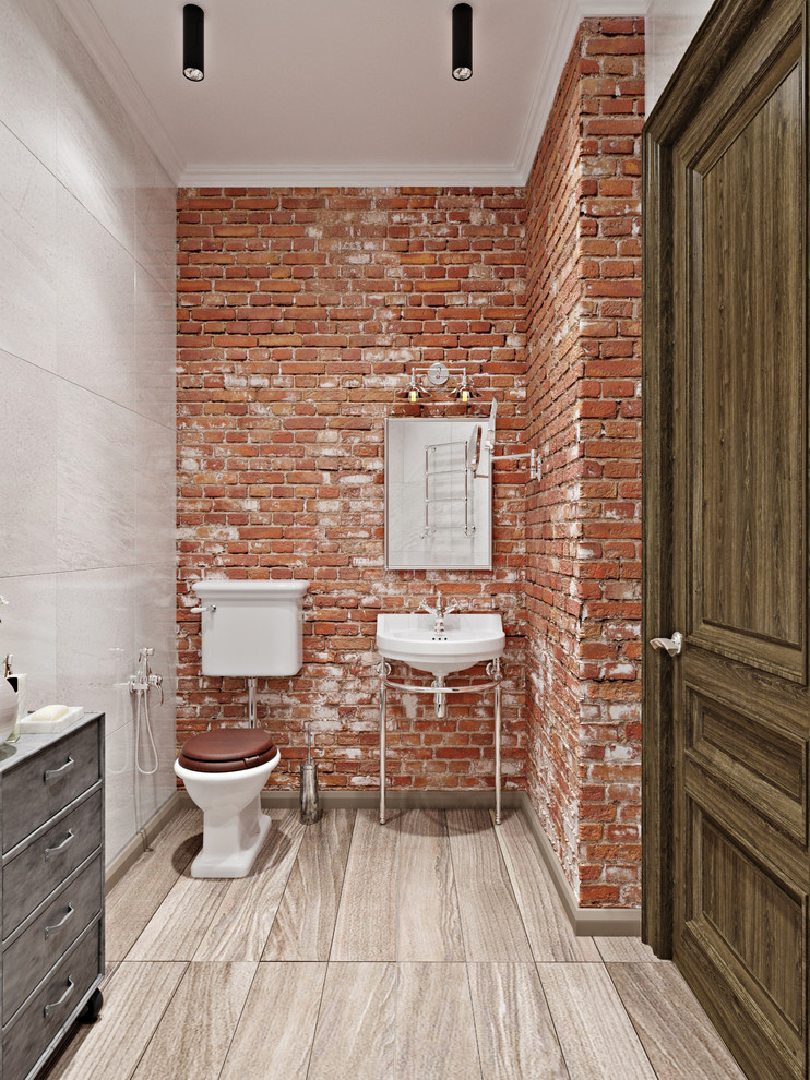 Классика и лофт в одной московской квартире.