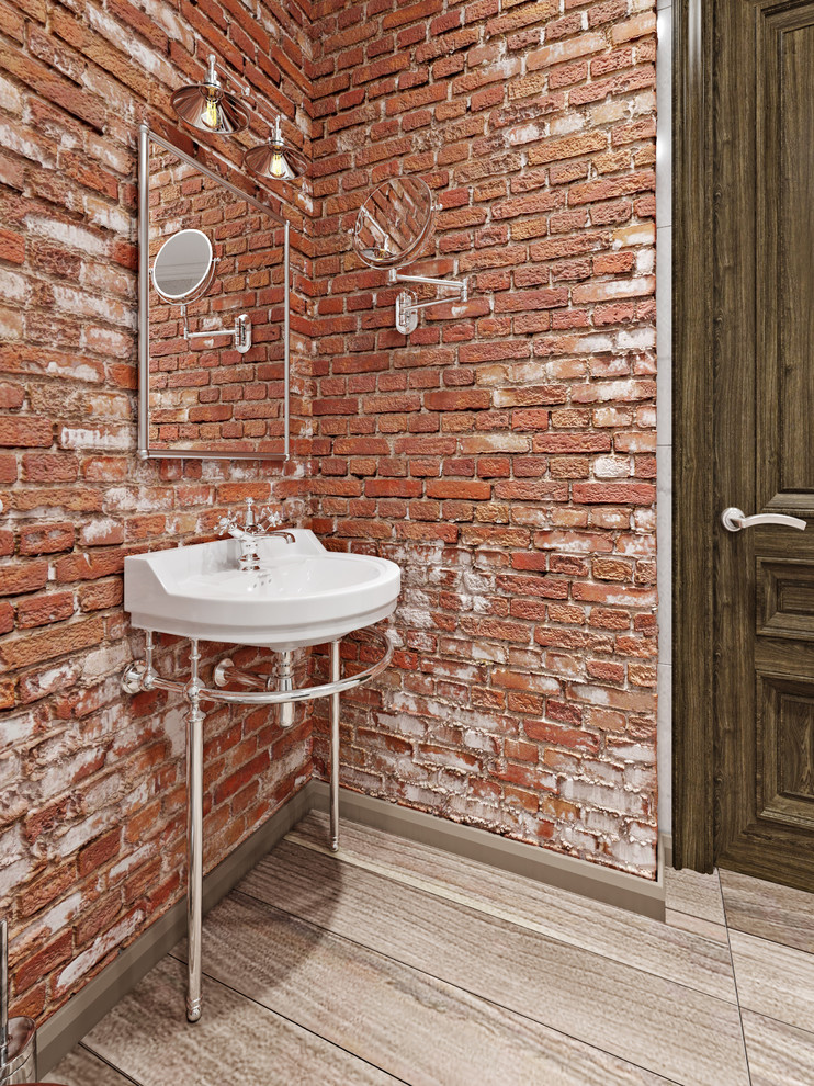 Классика и лофт в одной московской квартире.