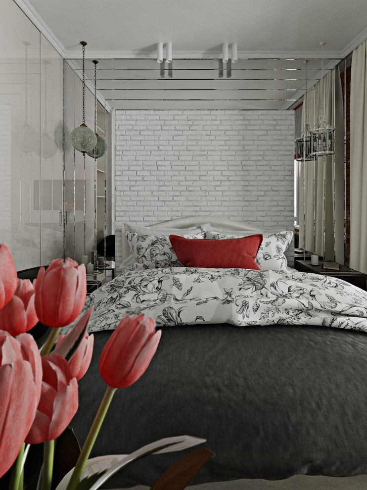 Классика и лофт в одной московской квартире.