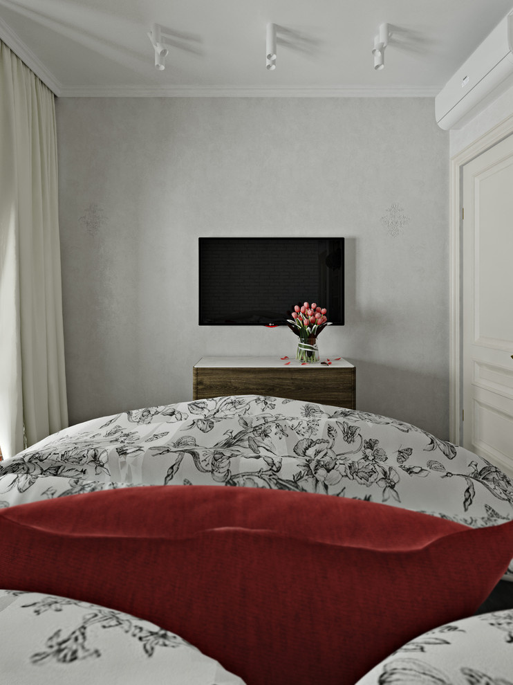 Классика и лофт в одной московской квартире.