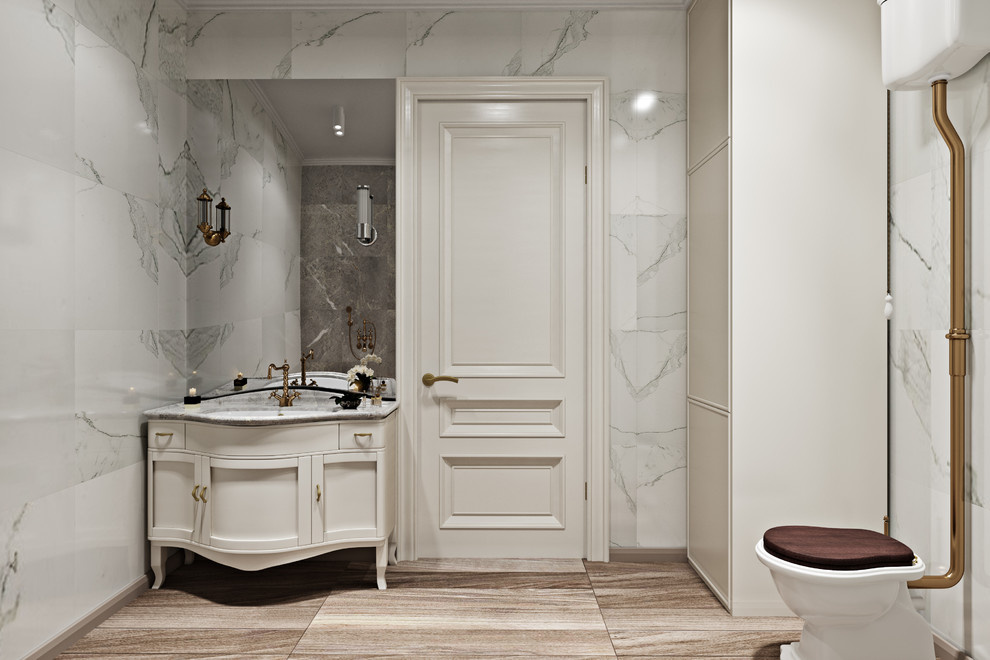 Обложка проекта: Классика и лофт в одной московской квартире.