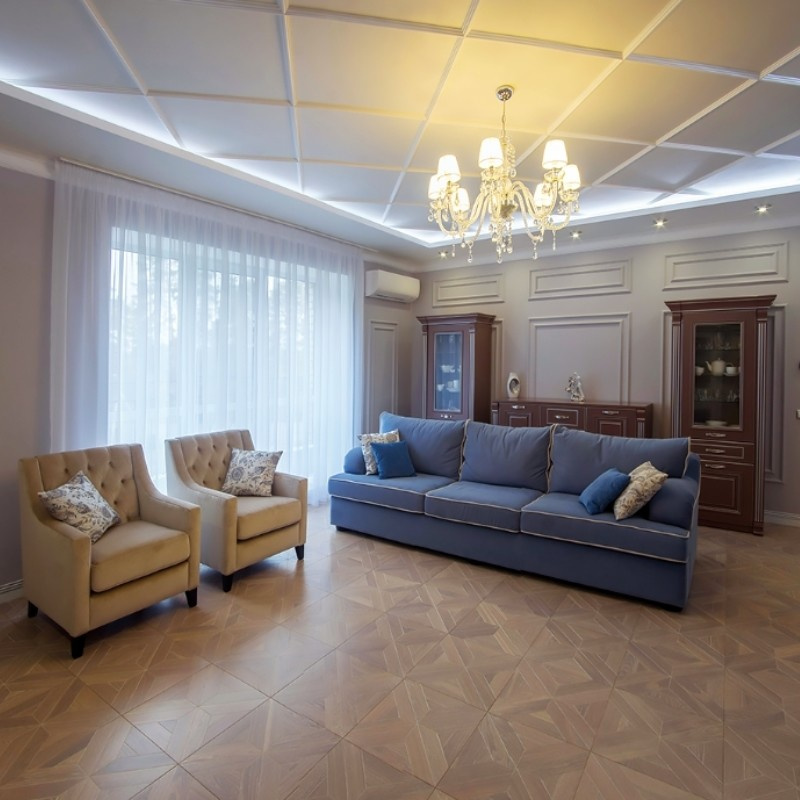 Ремонт под ключ четырехкомнатная квартира  Новое Рябеево