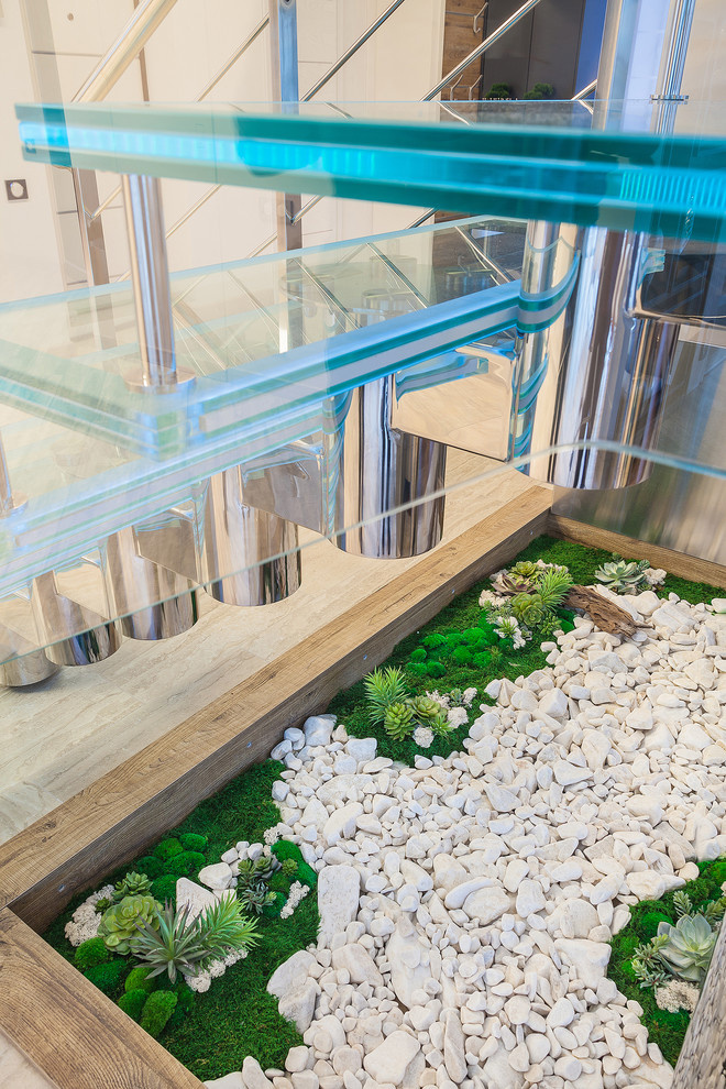 Двухэтажные апартаменты в современной стилистике