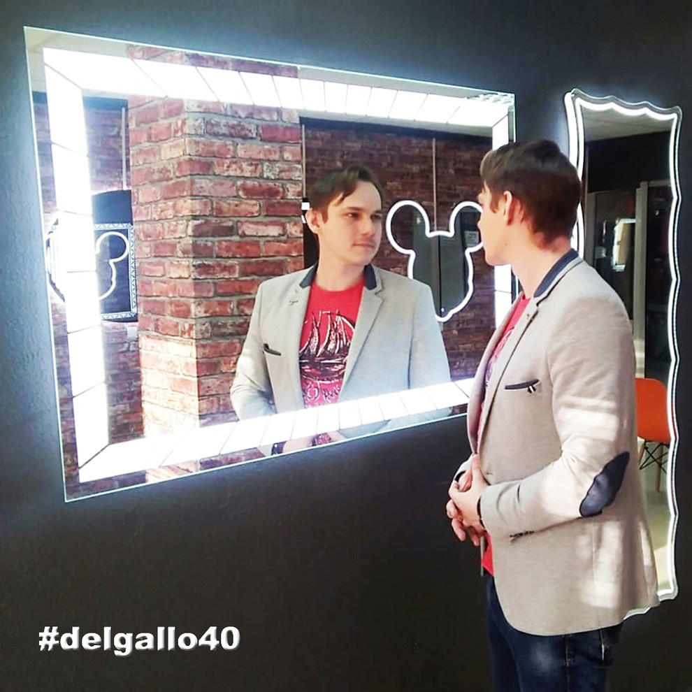 Салон дизайнерских зеркал #delgallo40