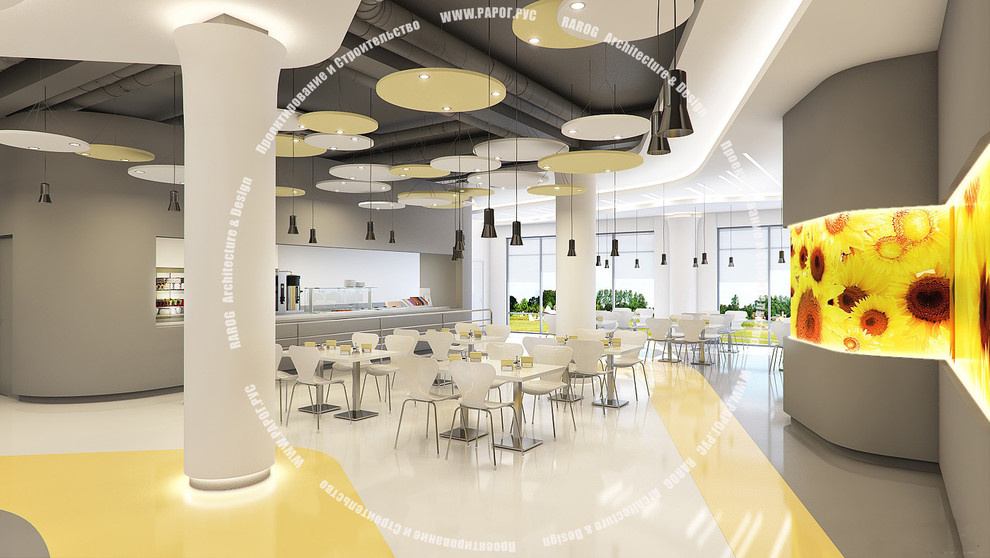 Кафе и зоны питания